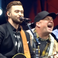 Stop What You're Doing. Watch Justin Timberlake Sing "Friends in Low Places" with Garth Brooks